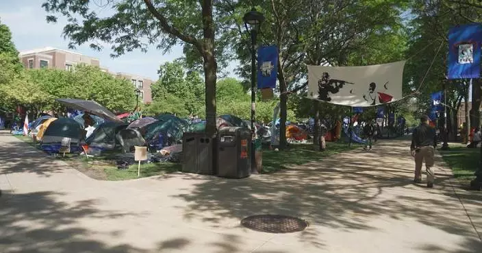 Encampments persist in US universities as talks with authorities in impasse