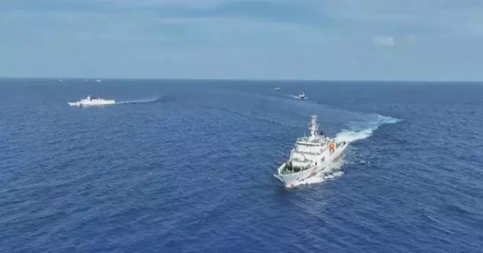China Coast Guard warns Philippine vessels of trespassing in China's waters