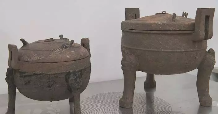 Unearthing of bronze cauldrons reveals details of ancient Chinese life