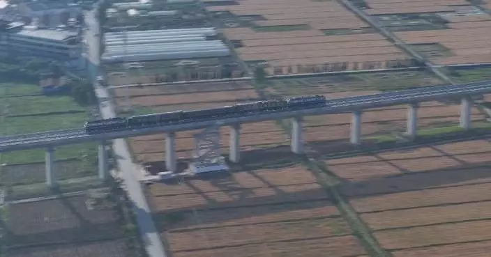 High-speed railway line in Zhejiang begins test run