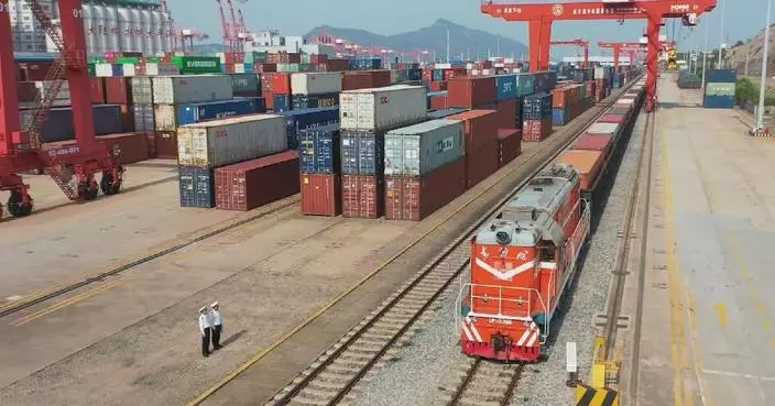 China-Kazakhstan logistics cooperation base in Lianyungang handles 30,000 TEUs in 2024