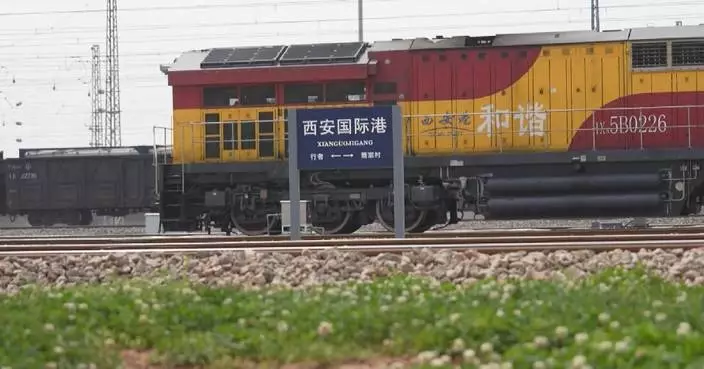 China-Europe freight train trips surpass 90,000