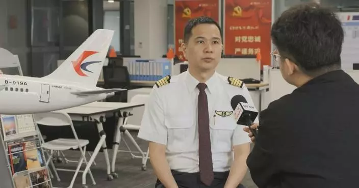 Chinese C919 captain sees dream realized