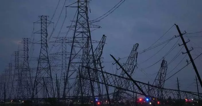 Some in Houston facing no power for weeks after storms cause widespread damage, killing at least 4