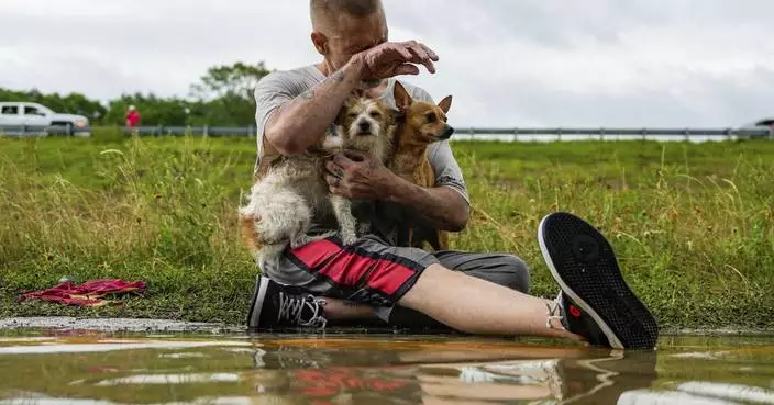 Hundreds rescued from flooding in Texas as waters continue rising in Houston