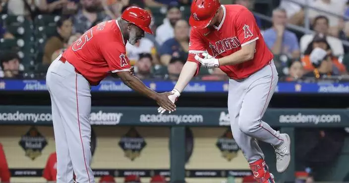 Schanuel, O'Hoppe, Adell all homer in 7-run fifth to give Angels 9-7 win over Astros