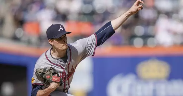 Braves have combined no-hitter through 8 innings against the Mets