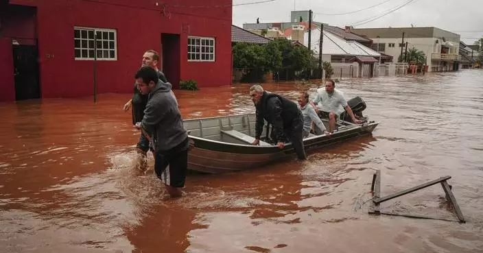 Southern Brazil has been hit by the worst floods in more than 80 years. At least 39 people have died