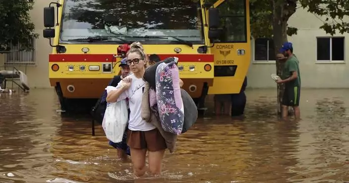 Floods in southern Brazil kill at least 75 people over 7 days, with 103 people missing