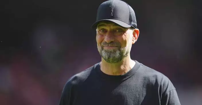 Jurgen Klopp welcomes likely successor Arne Slot with a song in Liverpool farewell