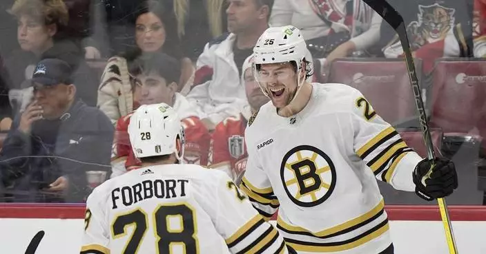 Bruins&#8217; defenseman Brandon Carlo&#8217;s day: Wife gives birth in morning, he scores goal in evening