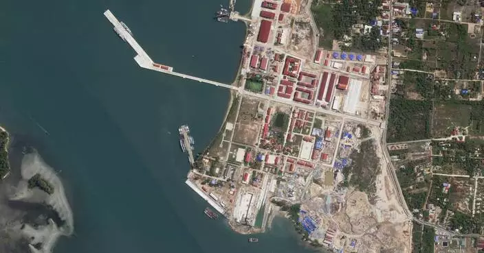 Chinese warships have been docked in Cambodia for 5 months, but government says it's not permanent