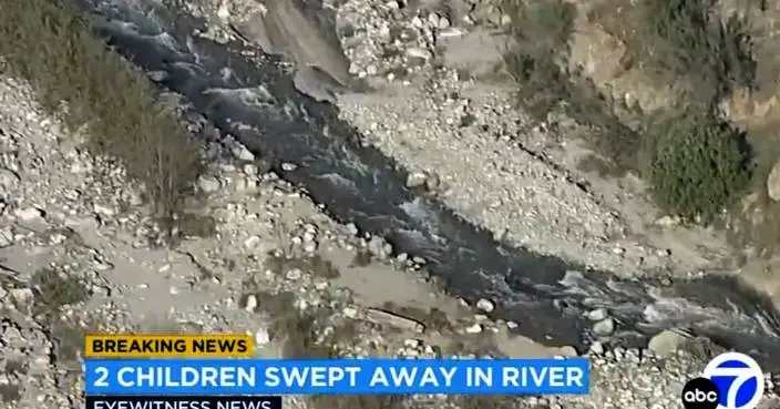 2 young children die after being swept away by fast-flowing California creek