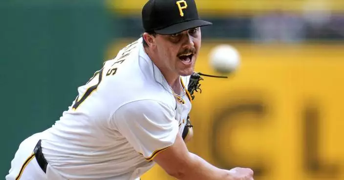 Skenes strikes out 7 in debut, Pirates hit 5 homers in 10-9 victory over the Cubs