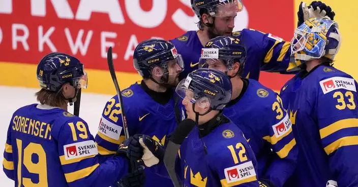 Sweden beats France while Britain are Poland are relegated at ice hockey worlds