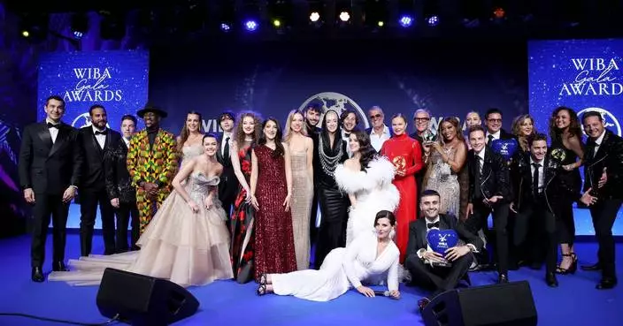Coco Rocha, Burak Özdemir, Lena Situations at the WIBA Awards 2024 Ceremony
