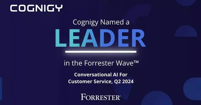 Cognigy Named a Leader in 2024 “Conversational AI For Customer Service” Report