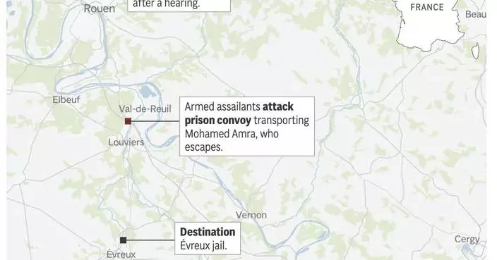 Embed-Map-France-Prison-Break, ADVISORY