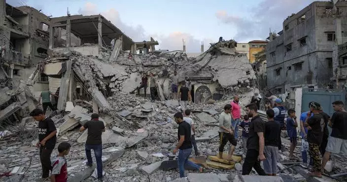 The Latest | Blinken in Israel to tell its leaders &#8216;the time is now&#8217; for a cease-fire in Gaza