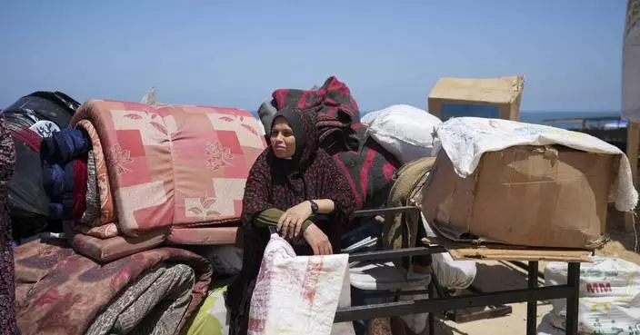 The Latest | Nearly half a million people flee fighting in Rafah and northern Gaza, UN says
