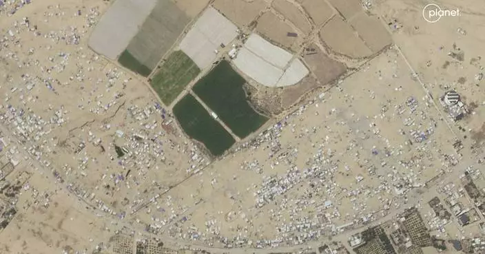Satellite photos show Palestinians&#8217; quick exodus from Rafah after Israel issued evacuation orders