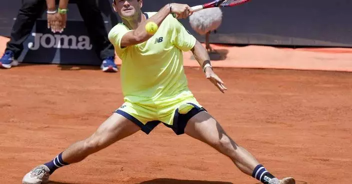 Tommy Paul advances to the Italian Open semifinals. It's the American's best result on clay
