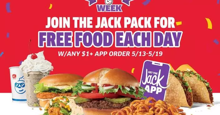 Jack in the Box Celebrates Jack Box’s Birthday With a Week of FREE Food