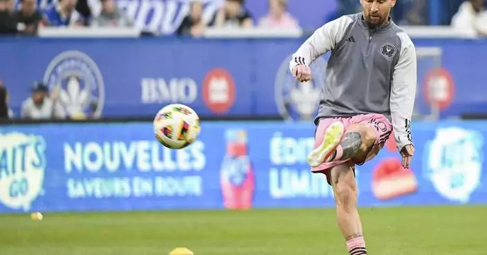 Messi shaken up during Miami-Montreal match, returns after brief absence