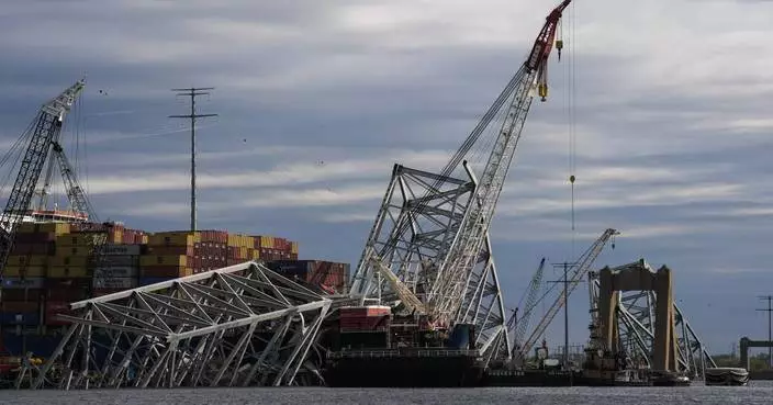 The ship that brought down a Baltimore bridge to be removed from collapse site in the coming weeks