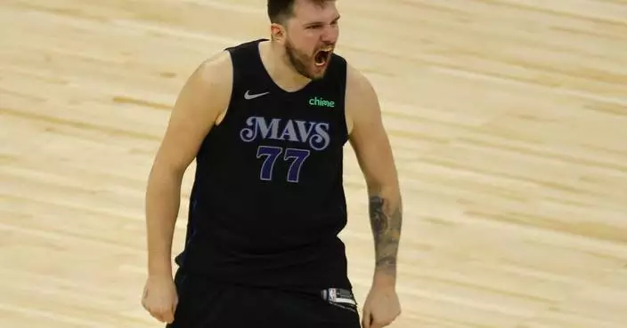 Doncic lifts Mavericks with go-ahead 3 with 3 seconds left to top Wolves 109-108 for 2-0 lead