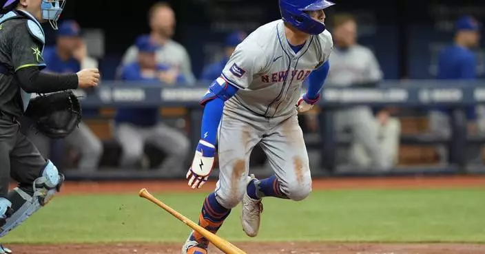 Nimmo rescues Mets off the bench on Mother's Day. Senga's rehab progressing slowly