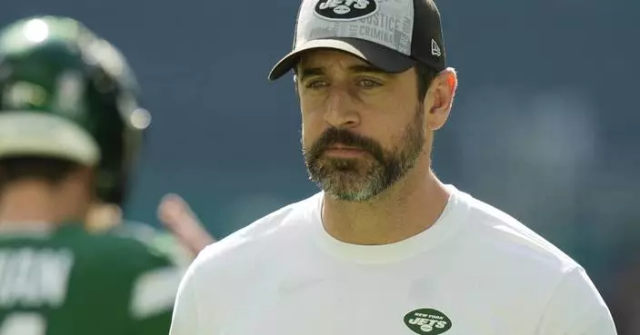 Jets QB Aaron Rodgers is &#8216;doing everything&#8217; at practice in his return from torn Achilles tendon
