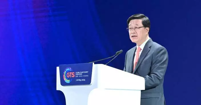 Speech by CE at Global Talent Summit Â· Hong Kong