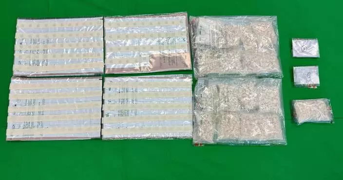 Hong Kong Customs seizes suspected crack cocaine and synthetic cathinone (bath salts) worth about $6 million
