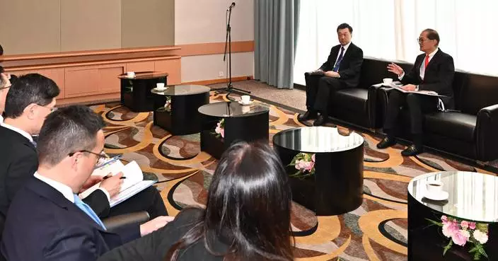 Secretary for Health meets delegations of Beijing and Macao Special Administrative Region