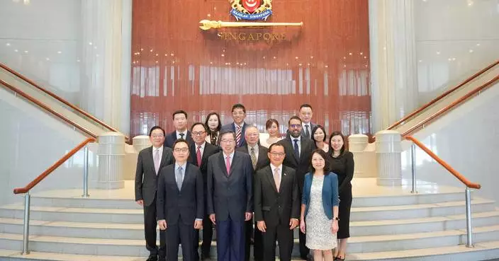 LegCo delegation begins duty visit in Singapore