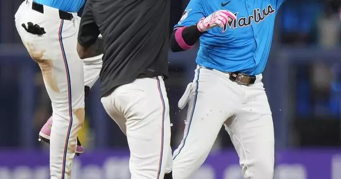 Emmanuel Rivera&#8217;s game-winning pinch-hit single in 10th lifts Marlins to 7-6 win over Phillies