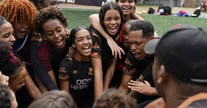 Young women in Rio favela hope to overcome poverty and violence to play in Women&#8217;s World Cup in 2027