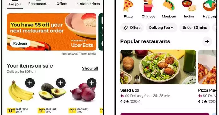 Uber Eats to Power Restaurant Delivery on Instacart