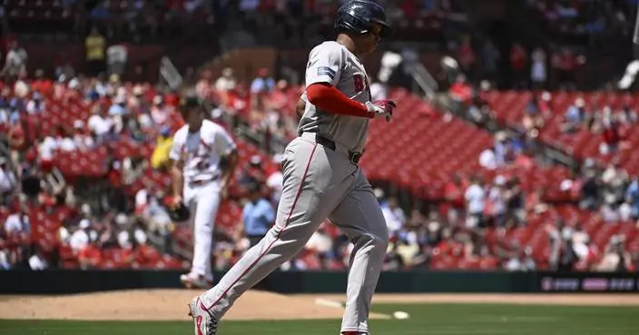 Devers homers for fifth straight game, tying Red Sox record, in 11-3 win over Cardinals