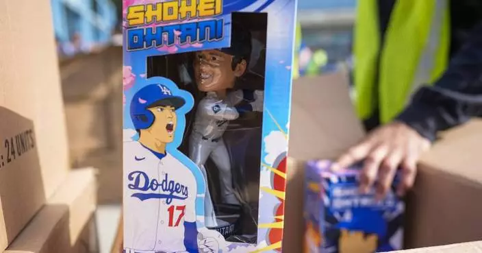 Dodgers&#8217; first Shohei Ohtani bobblehead giveaway creates &#8216;a stir&#8217; and snarls stadium traffic