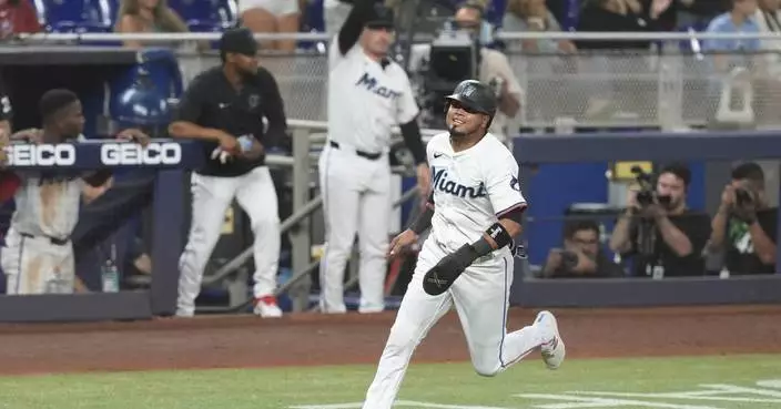 Muñoz strikes out seven over six innings to get 1st major league win, Marlins beat Rockies 4-1