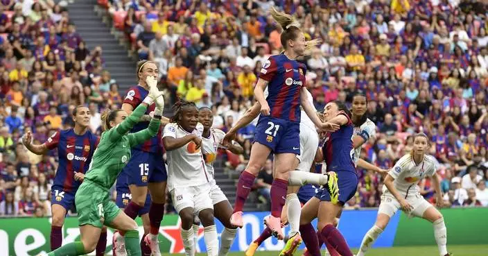 Barcelona beats Lyon to win a third Women's Champions League title in four years