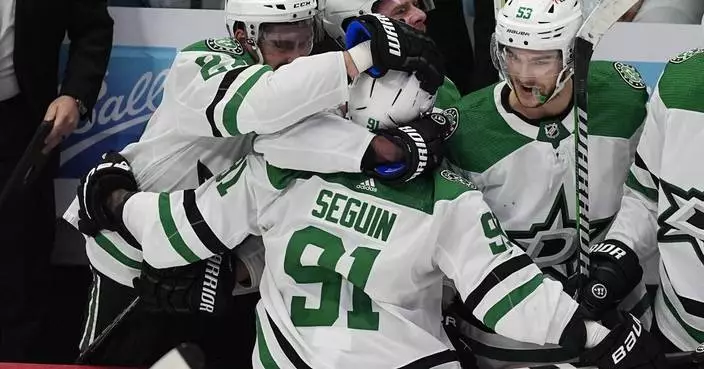 Seguin, Stankoven score two goals each to power Stars&#8217; 4-1 win over Avalanche for 2-1 series lead