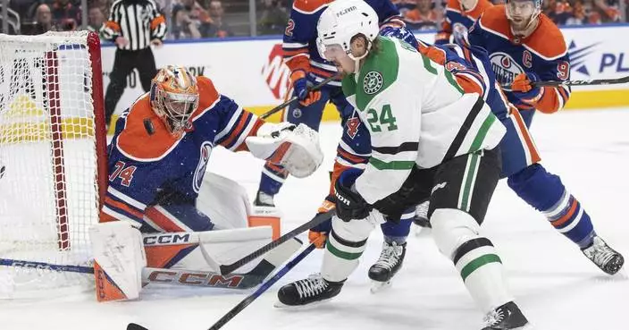 Hintz's return provides big boost for Robertson, Stars offense against Oilers