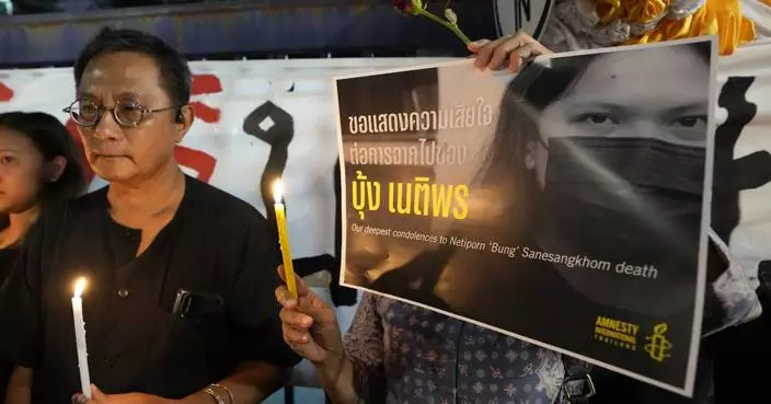 A monarchy reform activist in Thailand dies in detention after a monthslong hunger strike