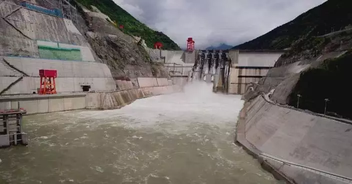 New hydropower station begins operation in Yunnan, boosting west-east clean energy supply