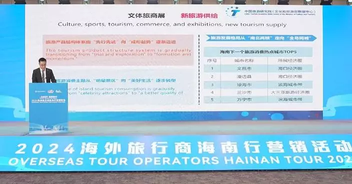 Hainan tourism promotion event attracts 400 travel agencies from 28 countries