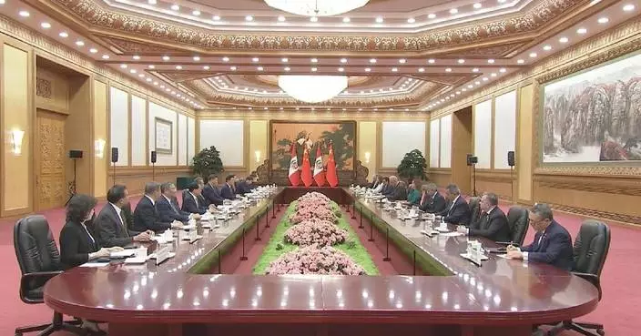 Xi holds talks with Peruvian president in Beijing