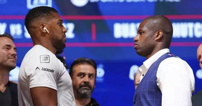 Anthony Joshua to fight Daniel Dubois at Wembley for Usyk's vacated IBF heavyweight belt